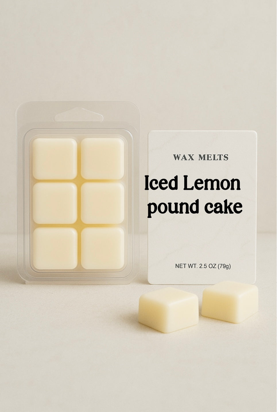 Iced Lemon Pound Cake Wax Melts | CL Candles & More