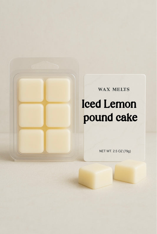 Iced Lemon Pound Cake Wax Melts | CL Candles & More