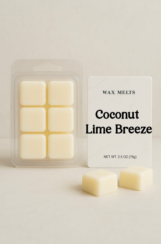 Coconut Lime Breeze Wax Melts | CL Candles & More