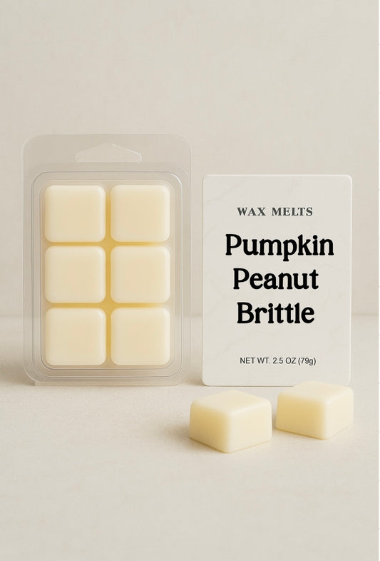 Pumpkin Peanut Brittle Wax Melts | CL Candles & More