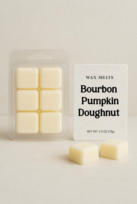 Bourbon Pumpkin Doughnut Wax Melts | CL Candles & More