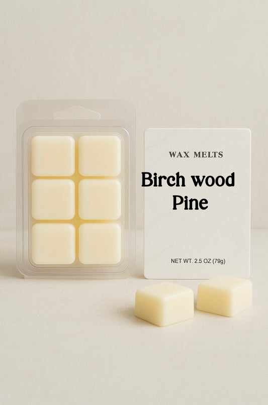 Birch Wood Pine Wax Melts | CL Candles & More