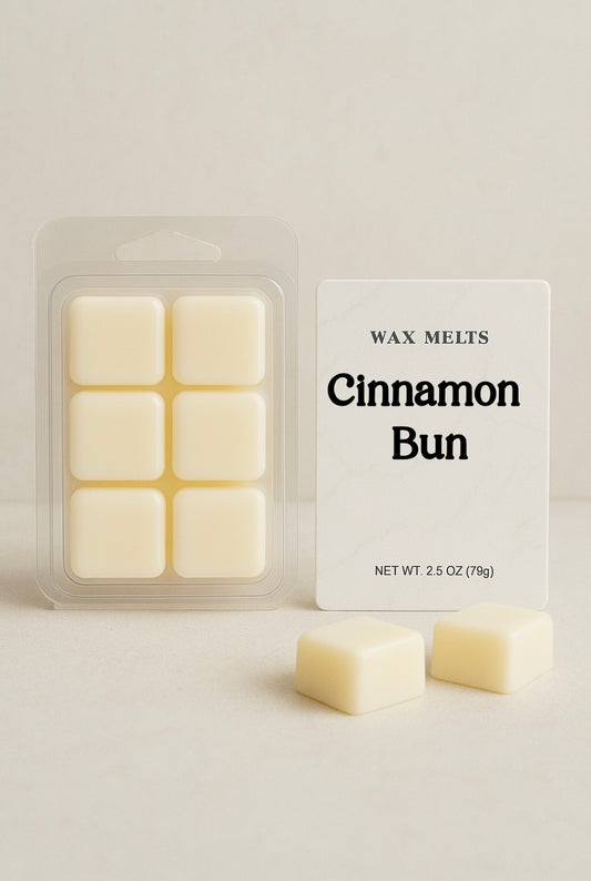 Cinnamon Bun Wax Melts | CL Candles & More