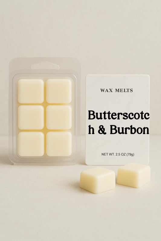 Butterscotch & Bourbon   Wax Melts | CL Candles & More