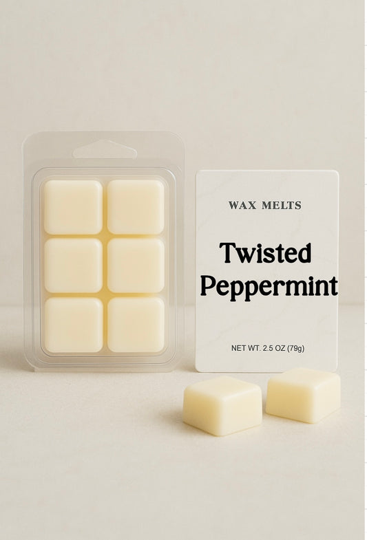 Twisted Peppermint Wax Melts | CL Candles & More