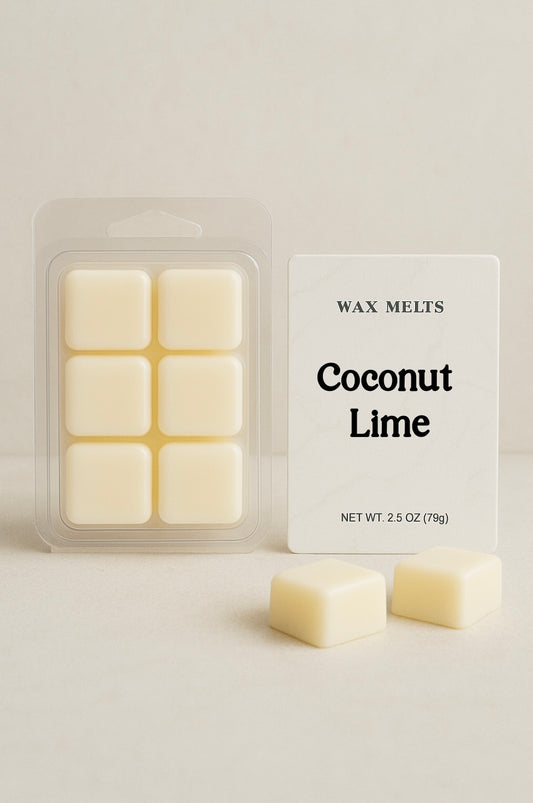 Coconut Lime  Wax Melts | CL Candles & More