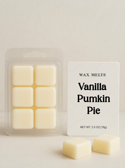 Vanilla Pumpkin Pie Wax Melts | CL Candles & More
