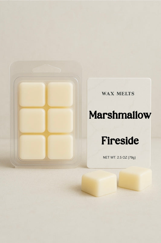 Marshmallow fireside Wax Melts | CL Candles & More