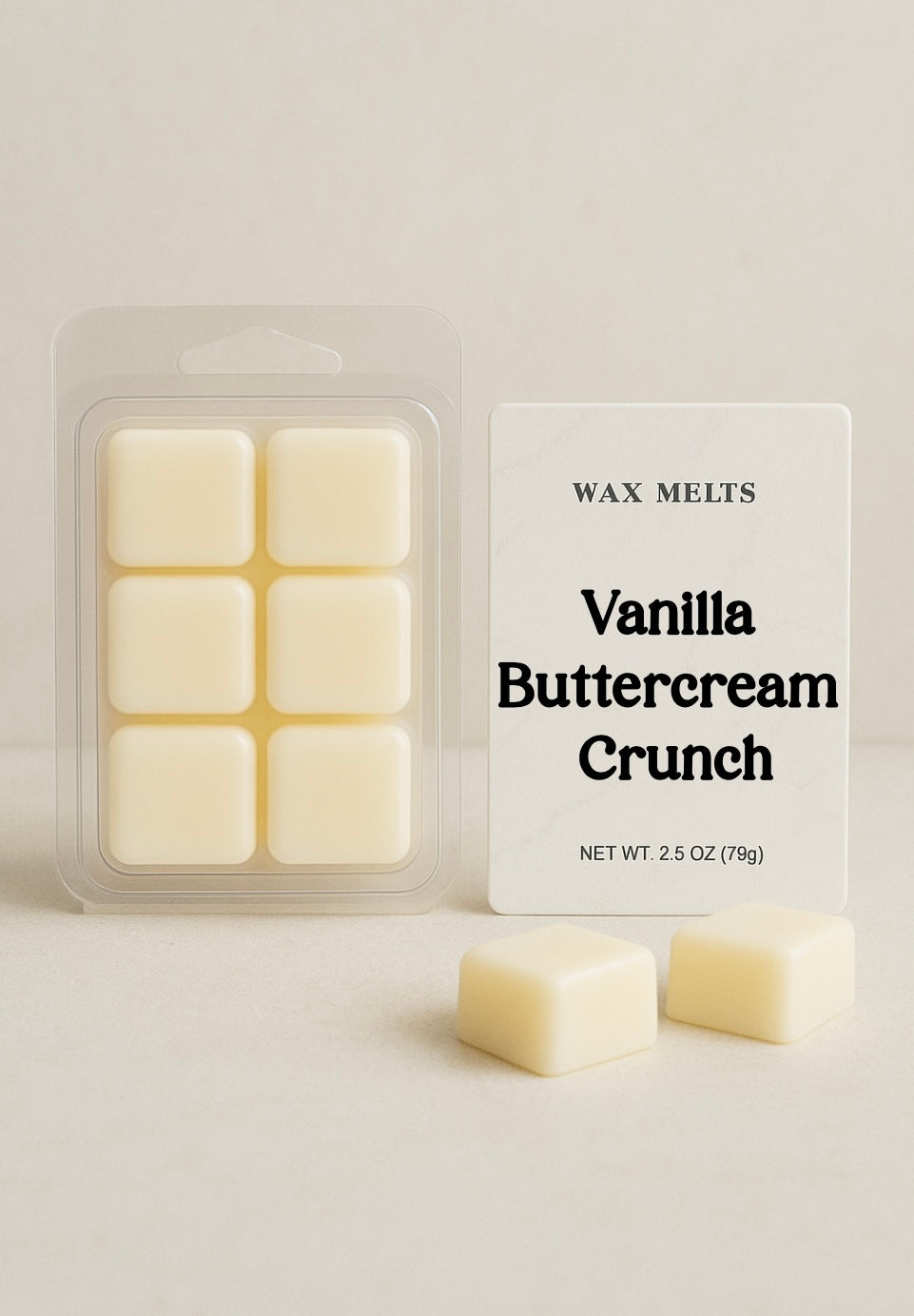 Vanilla Buttercream Crunch Wax Melts | CL Candles & More